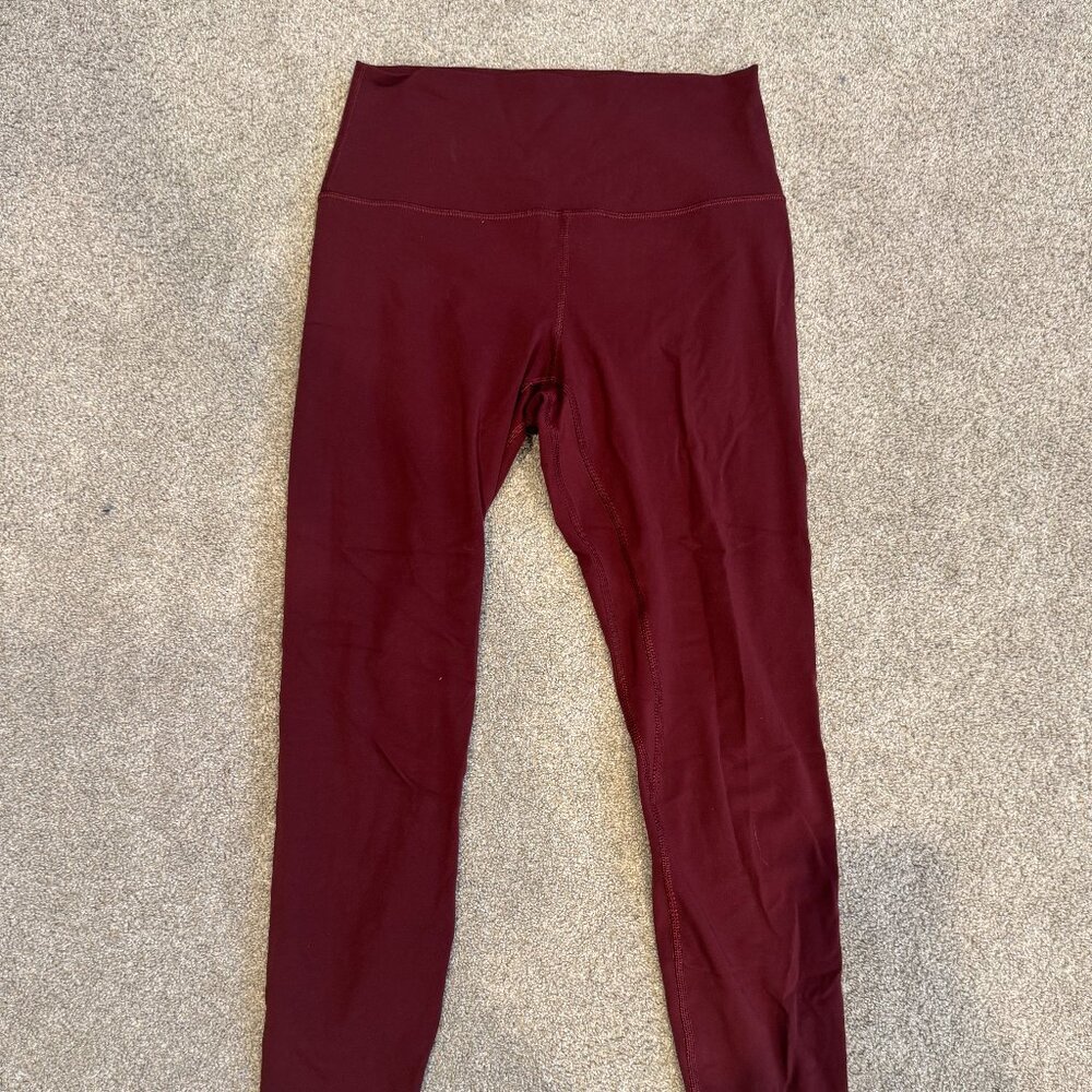 Lululemon align leggings, 28", size 6